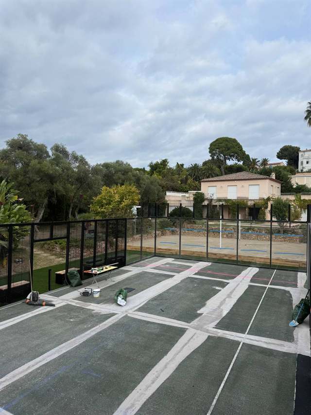 Antibes — Beach-volley & padel — avancement du chantier, photo 10 sur 11