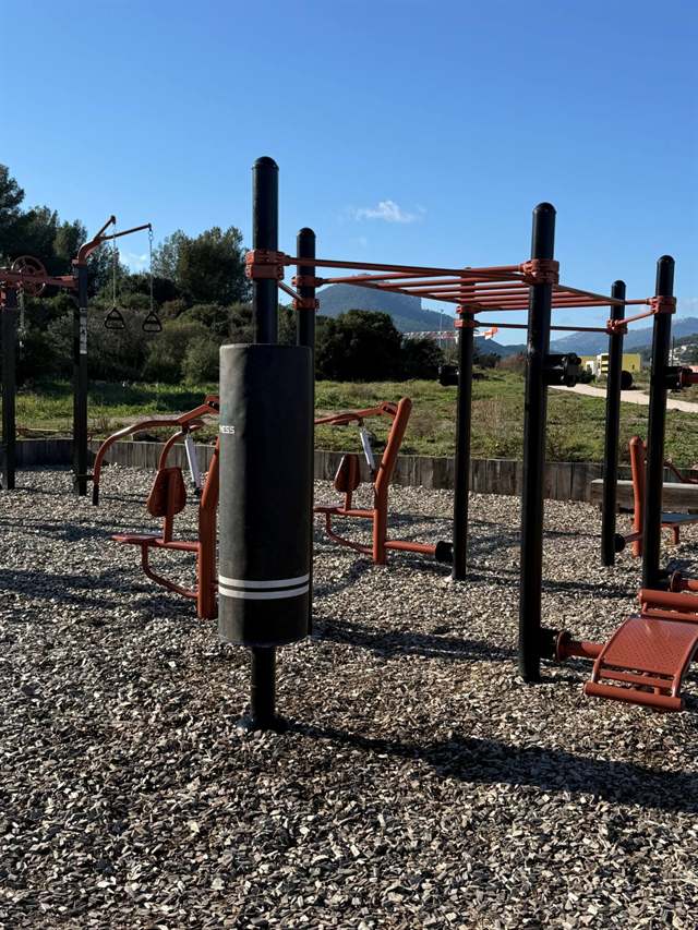 Fitness de plein air — chantier RDJ Presta