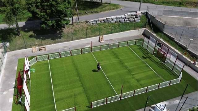 Fitness de plein air — chantier RDJ Presta