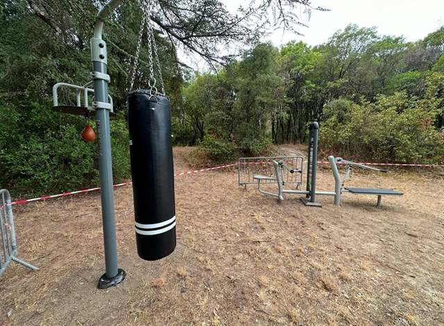 Fitness de plein air — chantier RDJ Presta