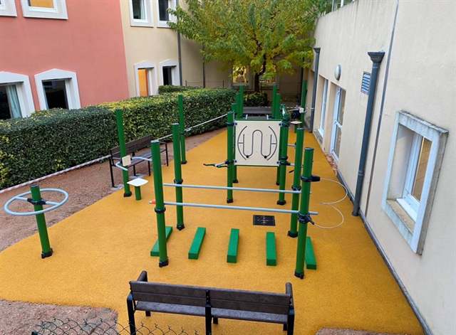Appareils de motricité — chantier RDJ Presta